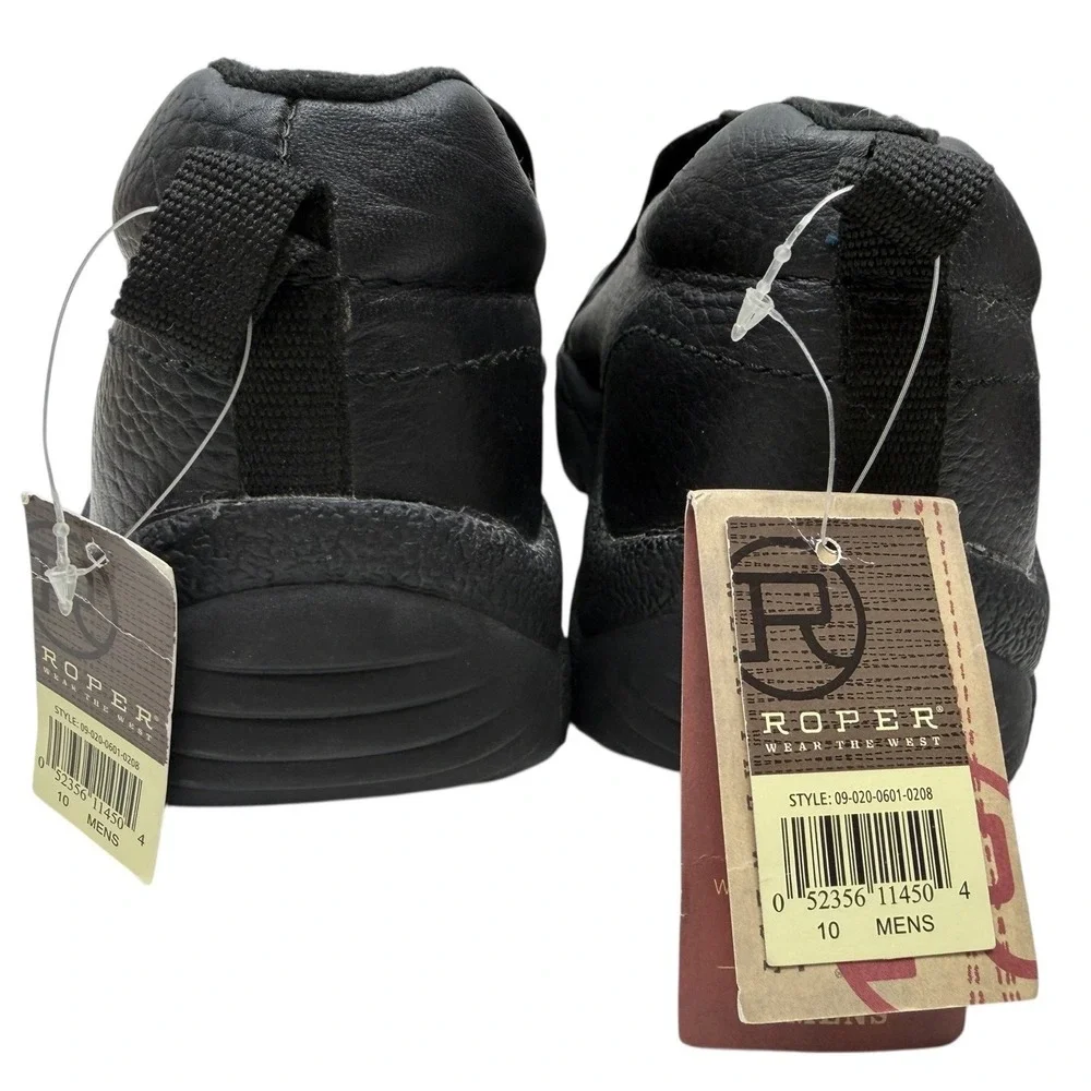 Roper Performance Slip On  Mens Black Casual Shoes‎ 09-020-0601-0208 Sz-10